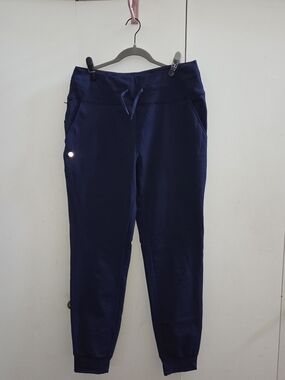 Navy Women's Track Jogger Pants